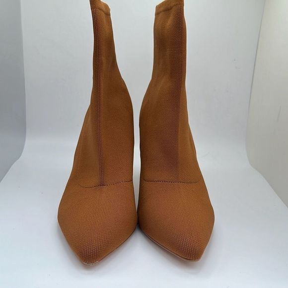 CUSHIONAIRE Women's stretch knit Heel +Memory Foam 8.5 WIDE TOFFEE - Picture 2 of 7